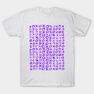 Xoxo valentine's day - purple T-Shirt